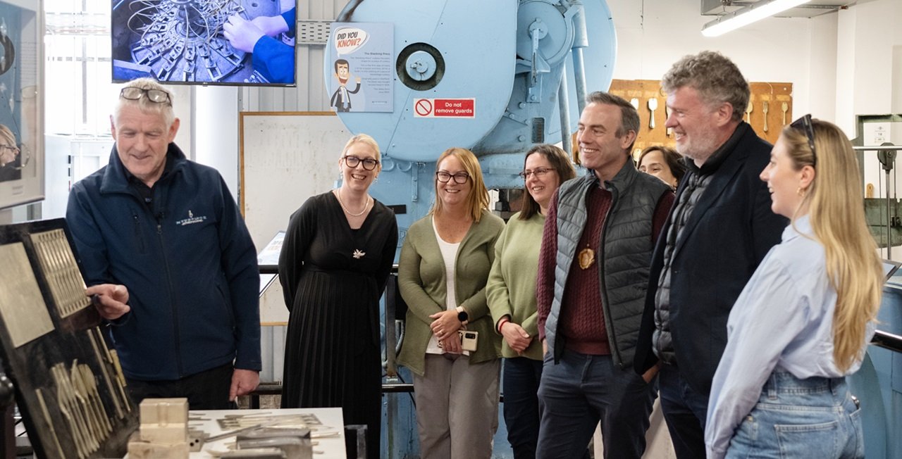 Craft Tour at Newbridge Silverware Factory