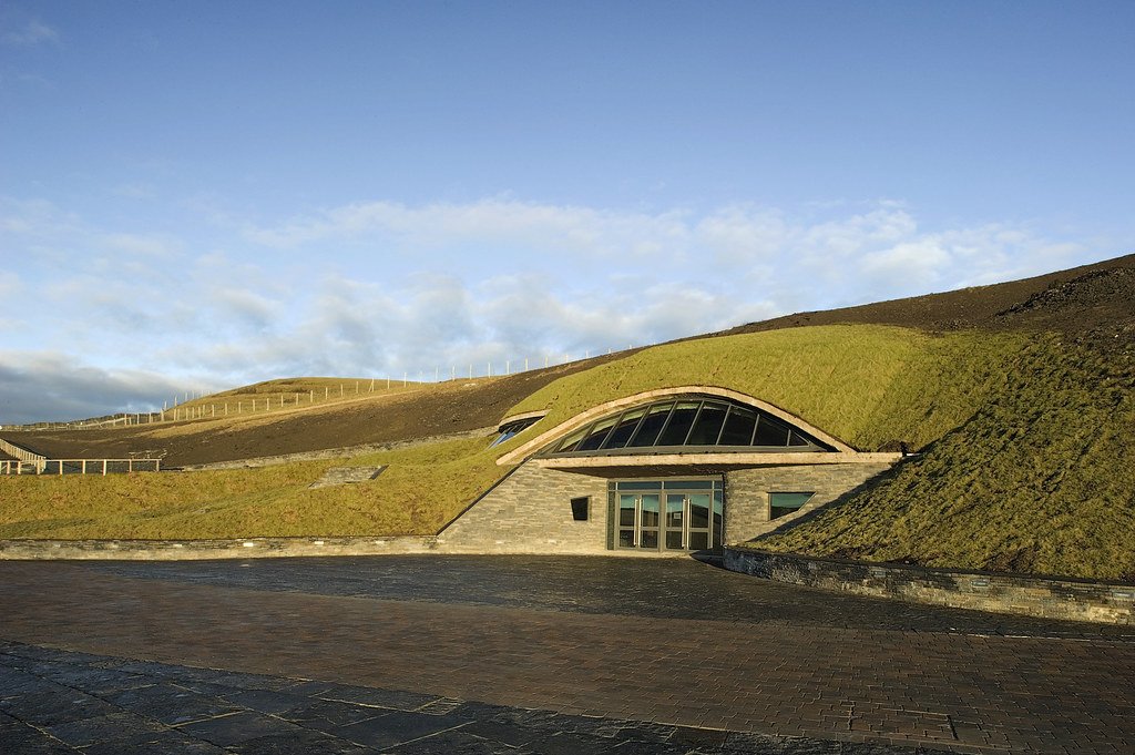 Cliffs of moher visitors centre entrance